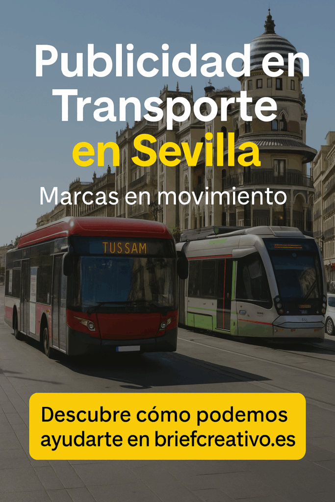 Publicidad en medios de transporte en Sevilla: Marcas en movimiento